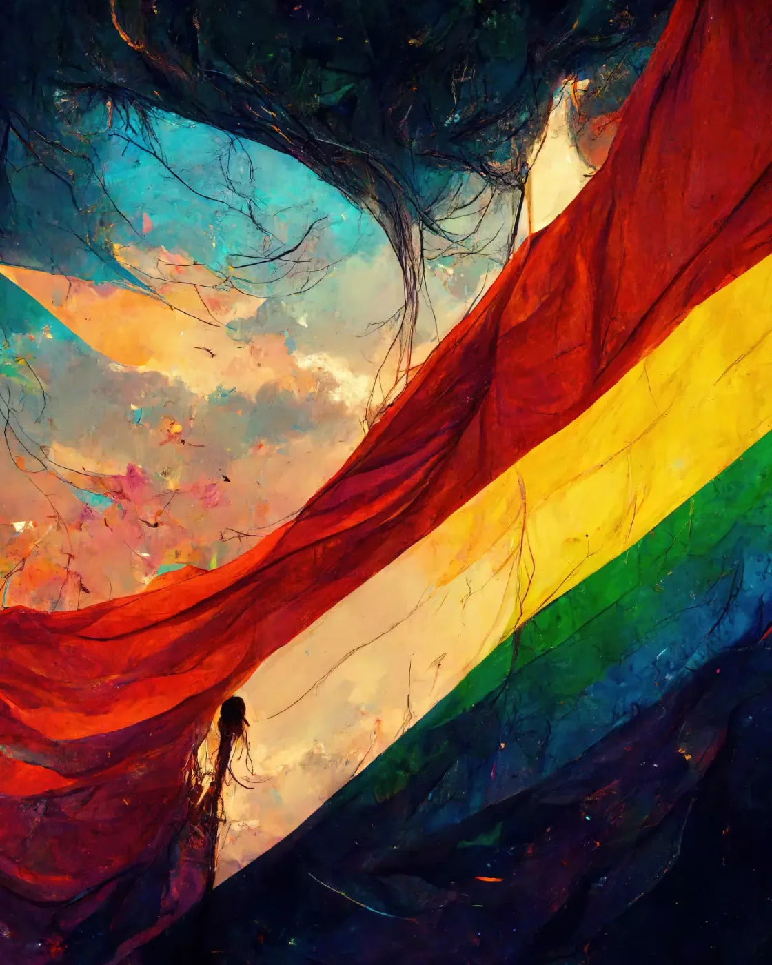Worn Pride 8’X10’ Fleece (96 X 120 Inch) Backdrop