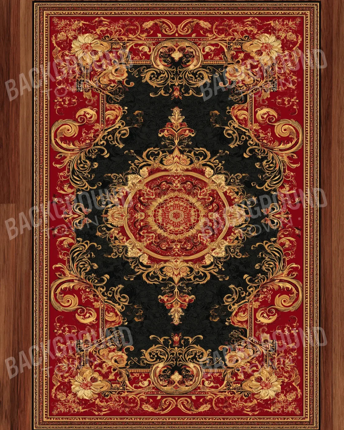 Red Black Brown Backdrop for Photography