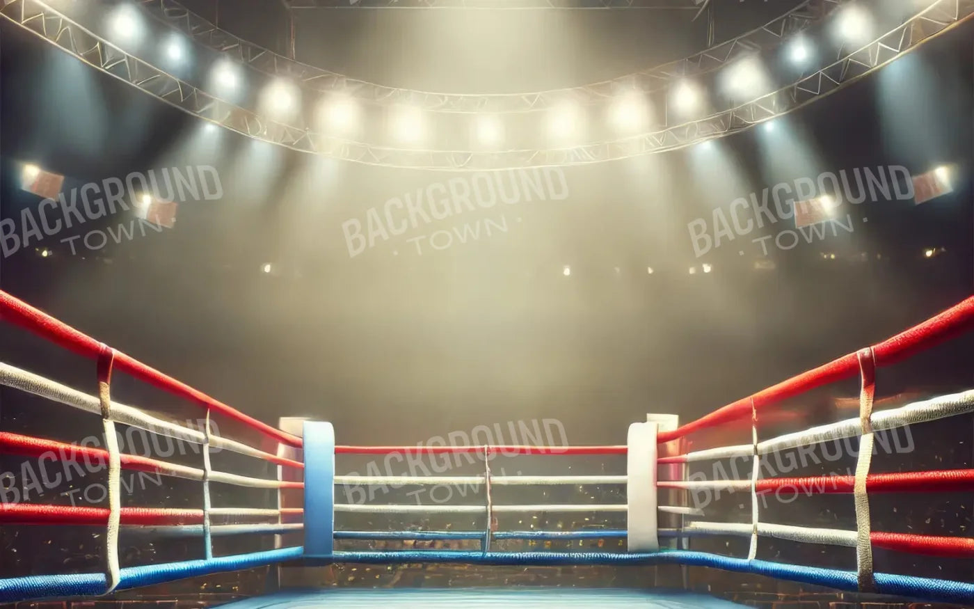 Wrestling Ring 8’x5’ UltraCloth (96 x 60 inch) Backdrop