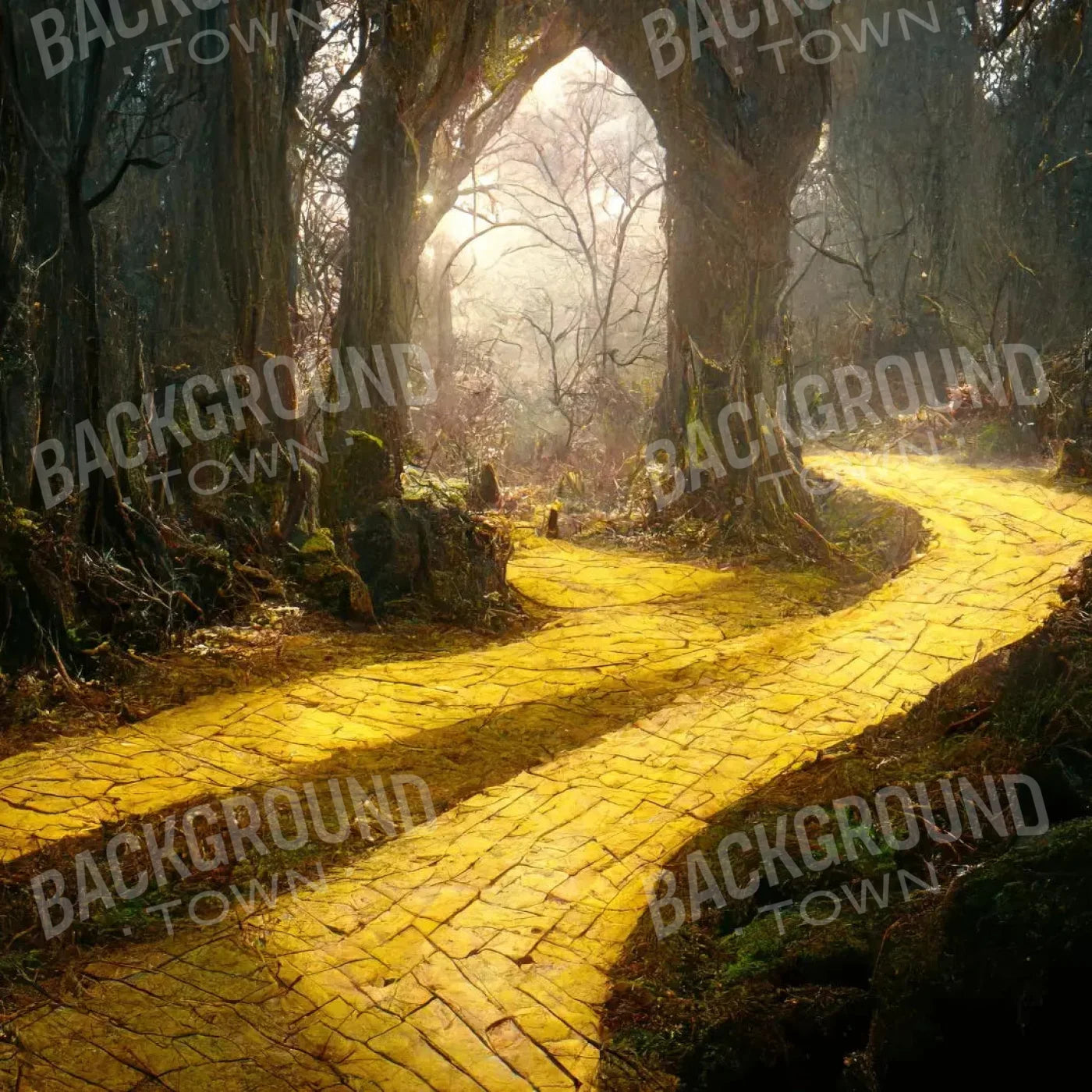 Golden Path 8X8 Fleece ( 96 X Inch ) Backdrop