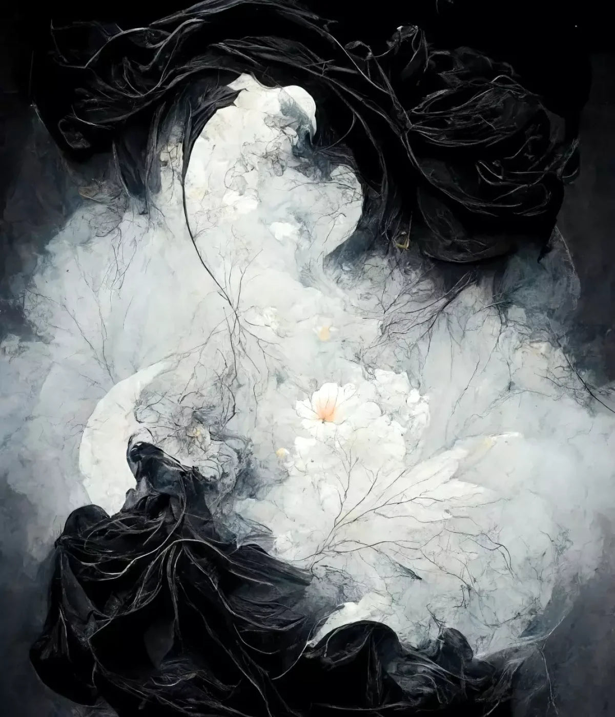 Yin Yang 10X12 Ultracloth ( 120 X 144 Inch ) Backdrop