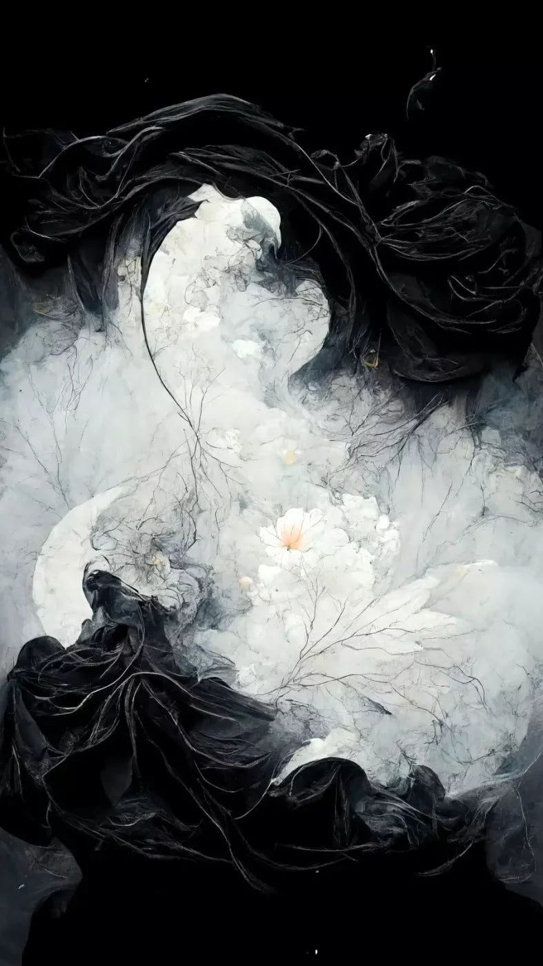 Yin Yang 8X14 Ultracloth ( 96 X 168 Inch ) Backdrop