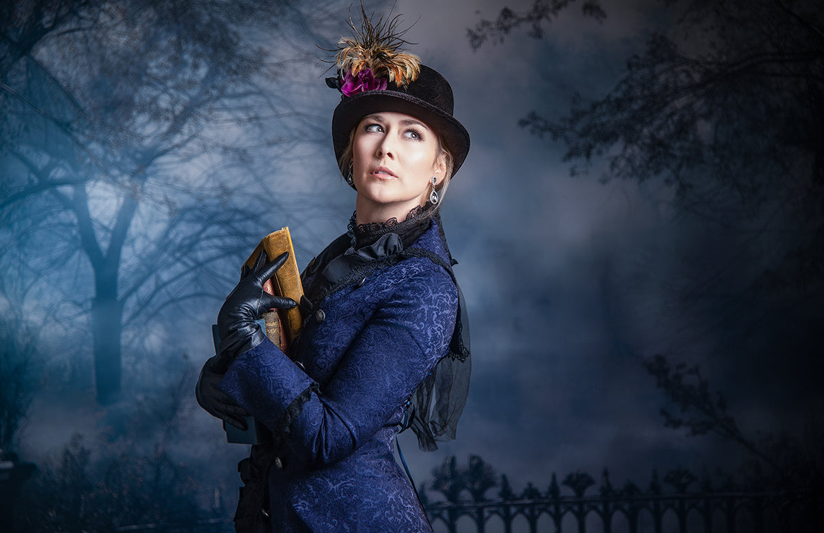 Creative Studio Photography Using Victorian Fence