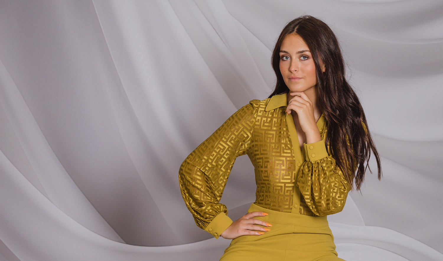 Stylized In-Studio Senior Photos