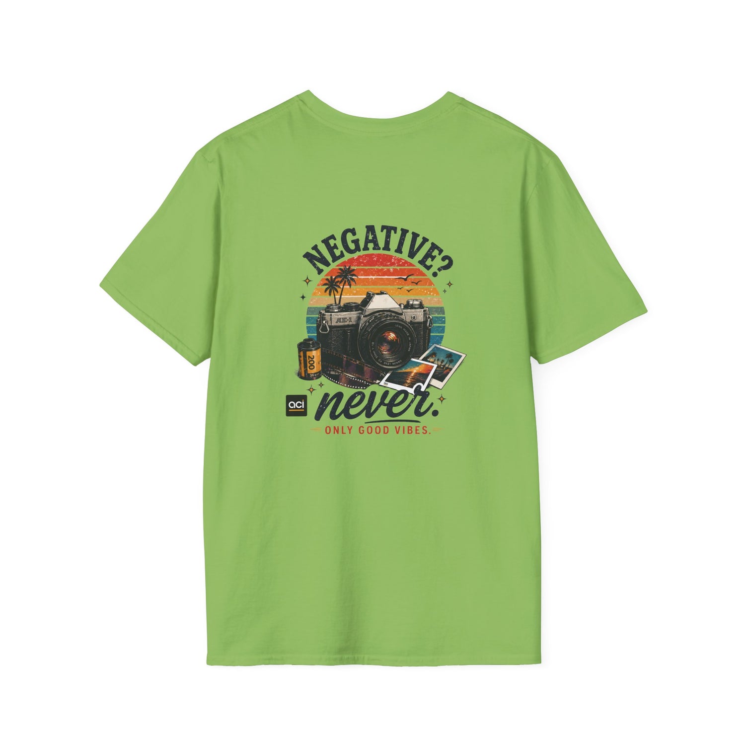 Retro ACI "Negative. Never." T-Shirt