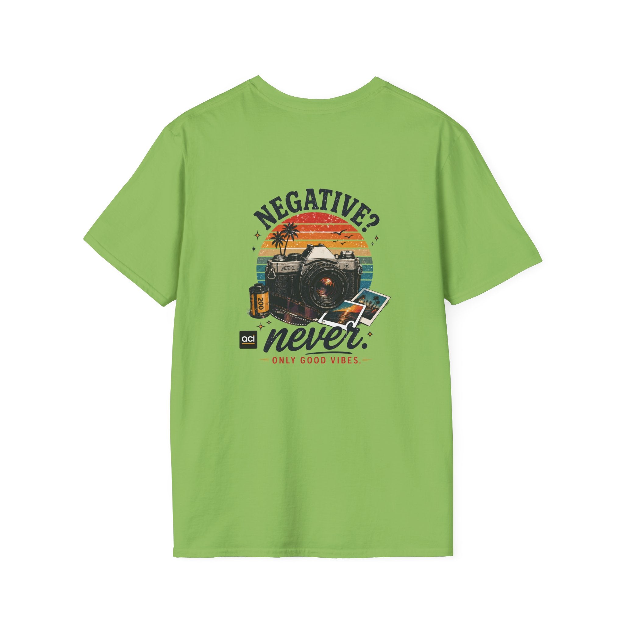 Retro ACI "Negative. Never." T-Shirt