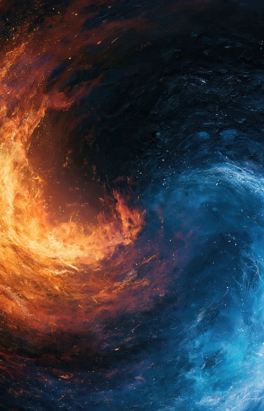 Fire And Ice 8x10