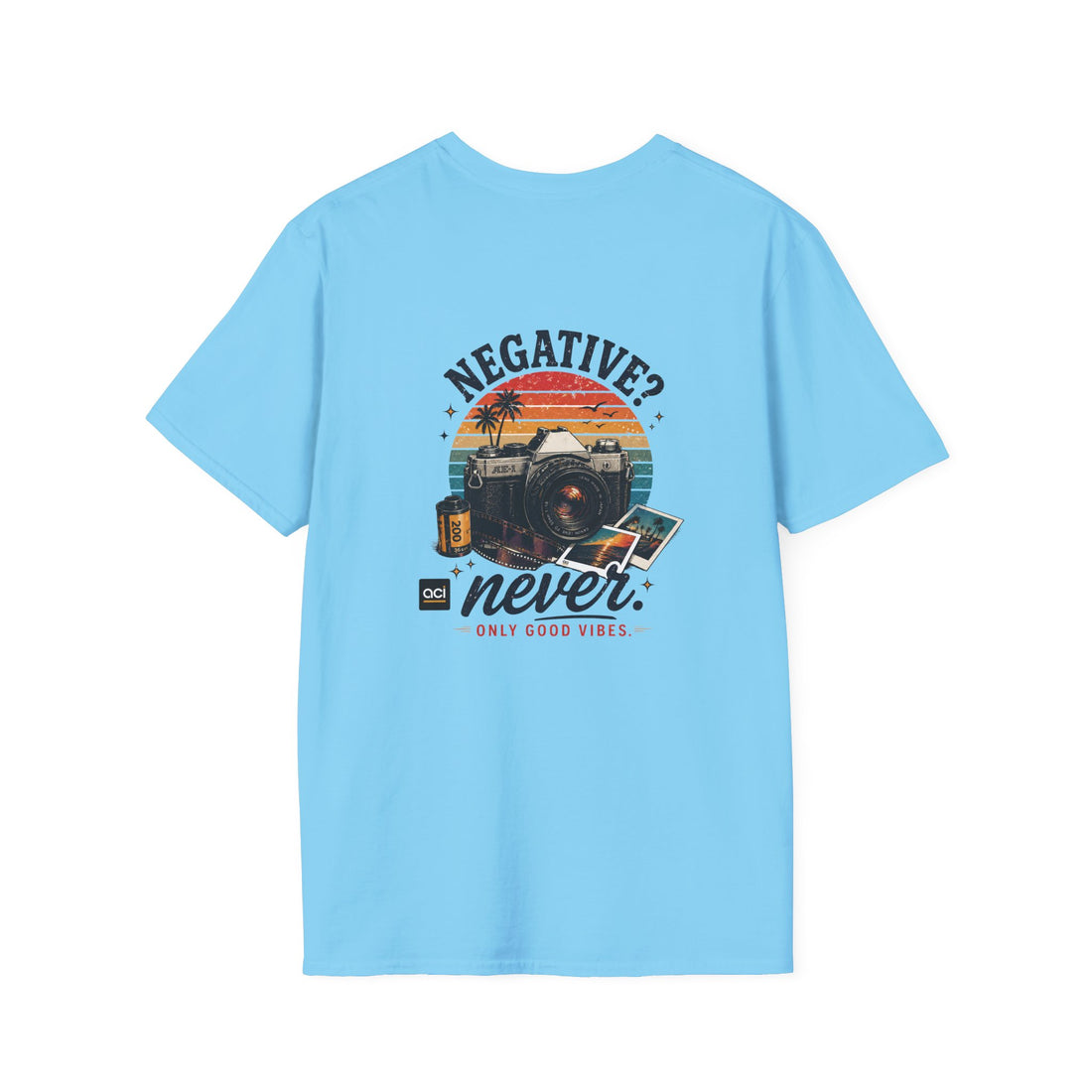 Retro ACI "Negative. Never." T-Shirt