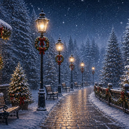 Evening Winter Stroll
