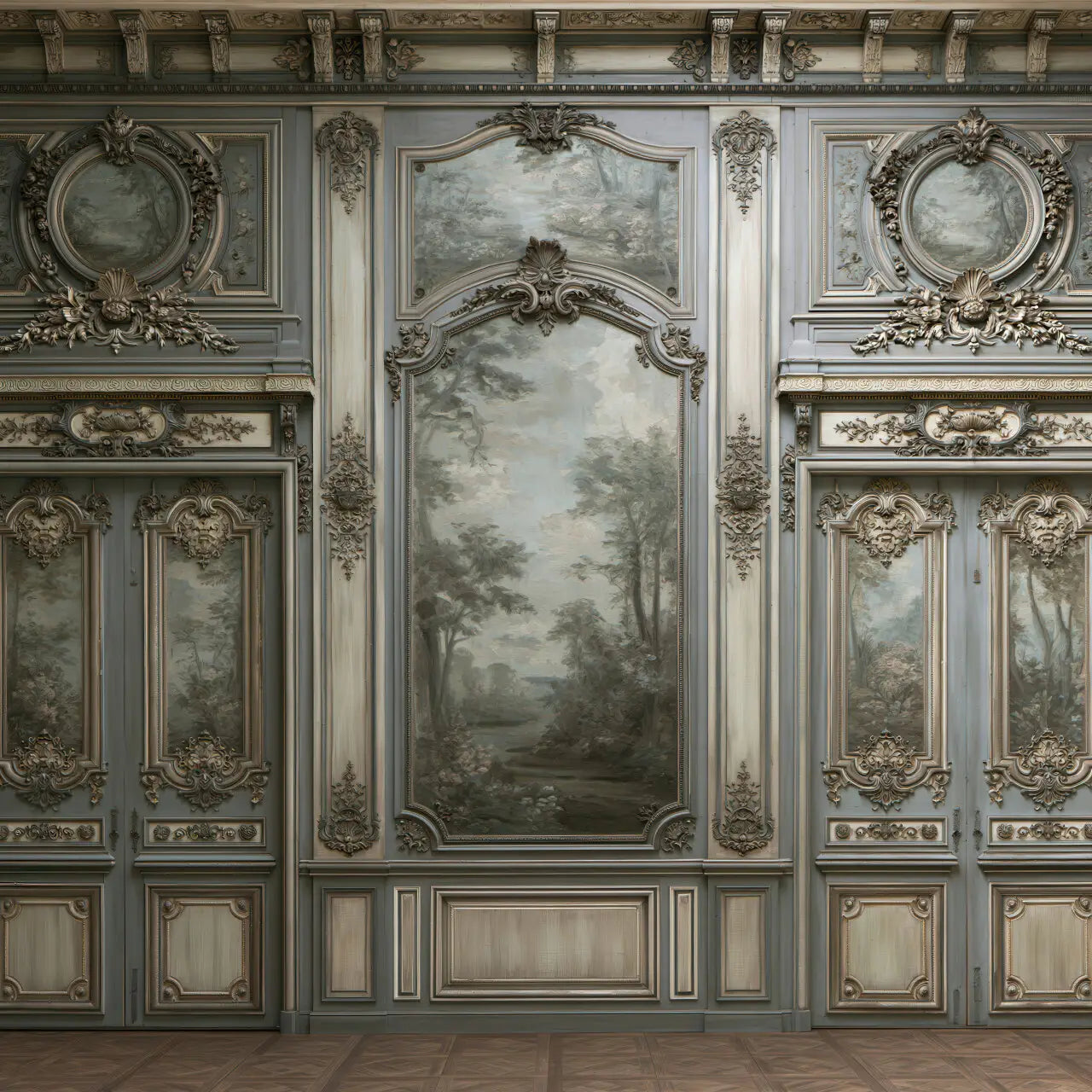 French Chateau 10x8