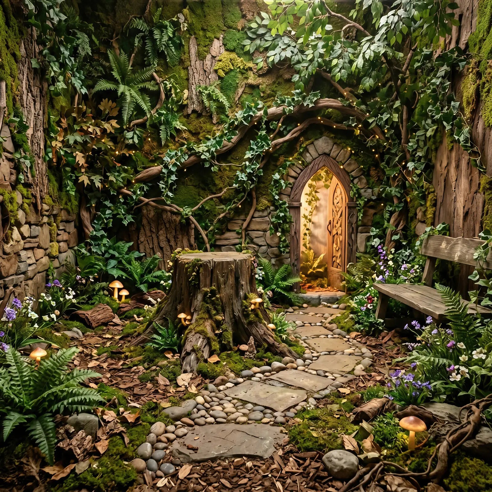 Laura Dark Fairy House III