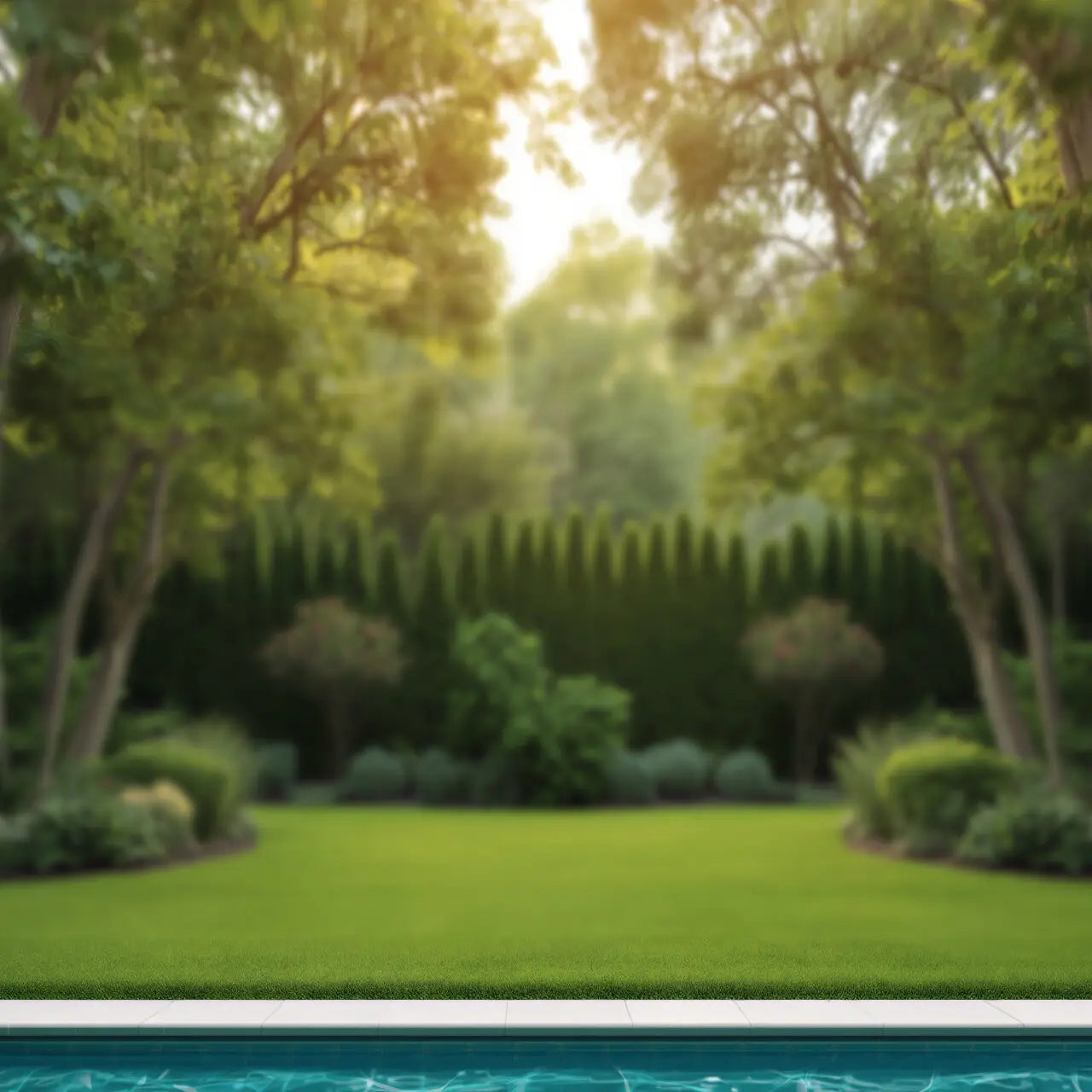 Backyard Summer Pool