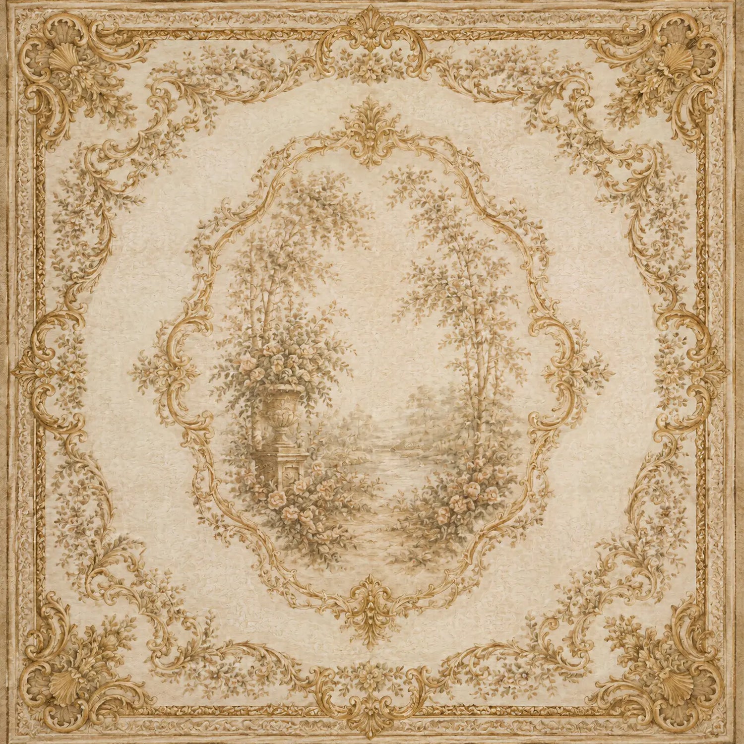 Laura Dark Rococo Rug