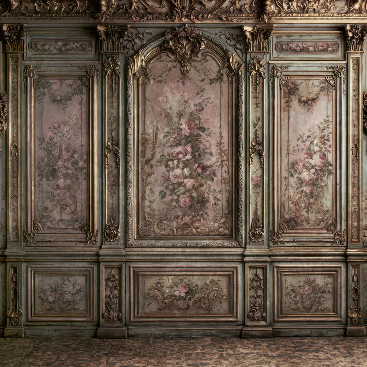 French Tromp Loeil Wall II