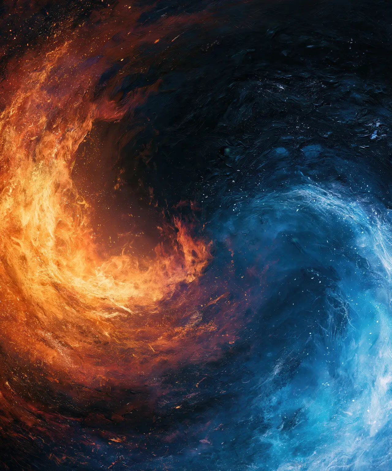 Fire And Ice 8x10