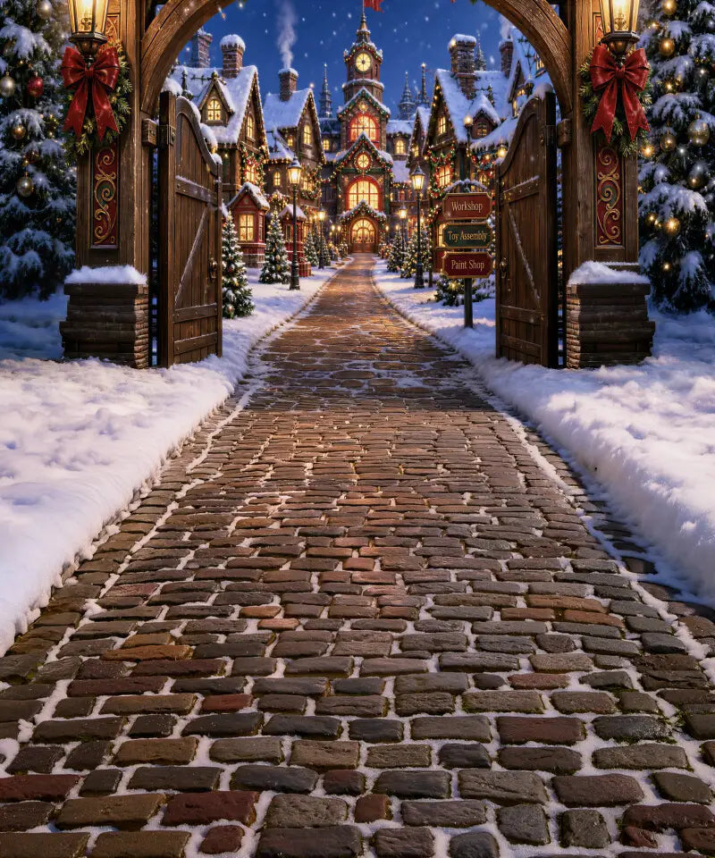Santas  Toy  Factory Sweep
