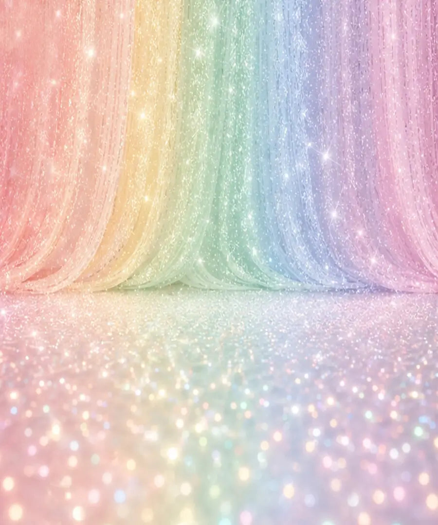 Showtime Curtain Pastel Sweep