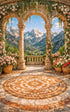 Multi-Color Scenic Backdrop for Photography