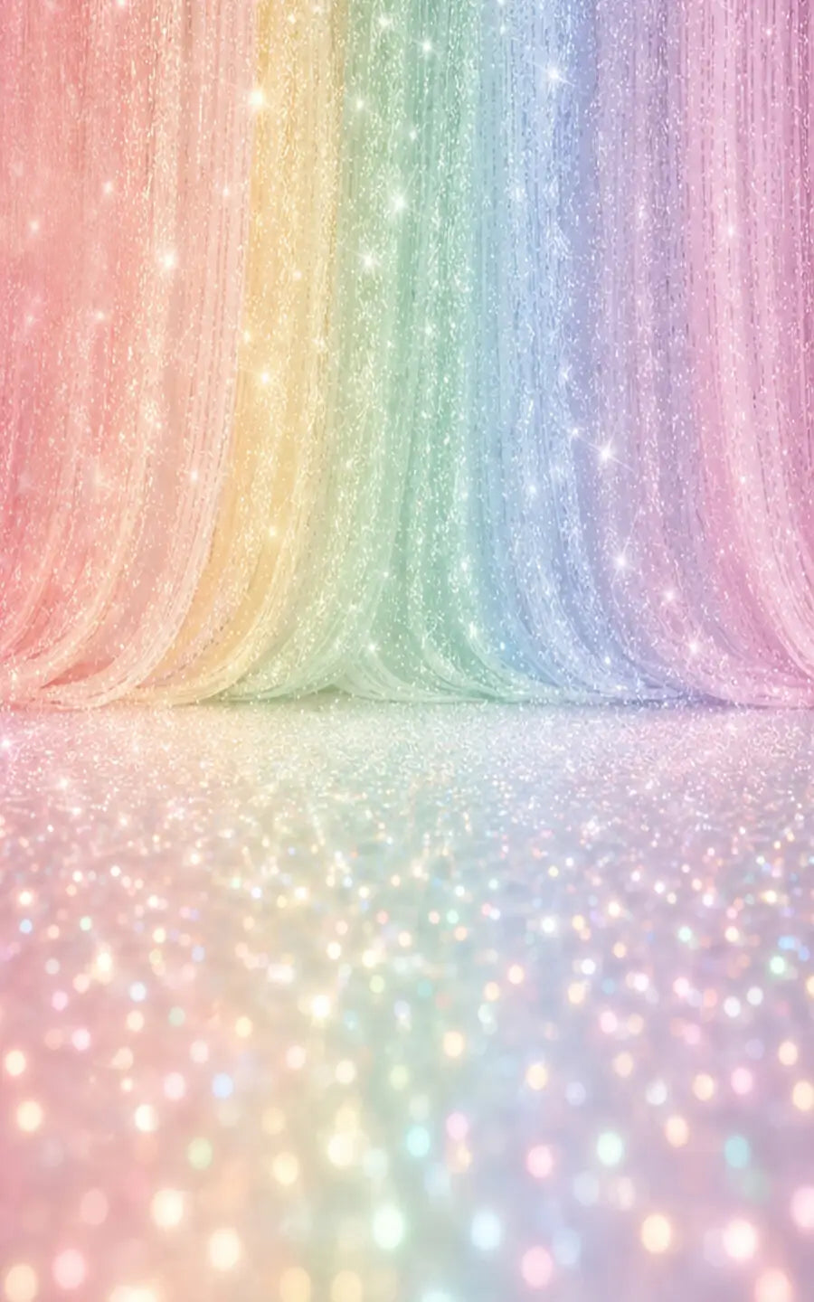 Pink Yellow Green Blue Purple Backdrop for Photography