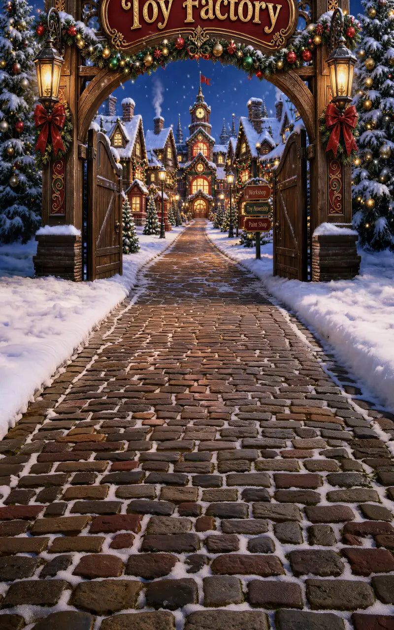 Santas  Toy  Factory Sweep