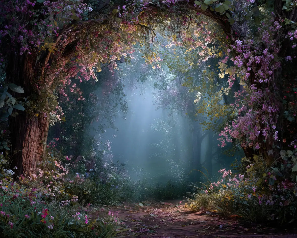 Purple Enchanted Forest