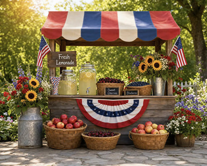 Patriotic Lemonade Stand