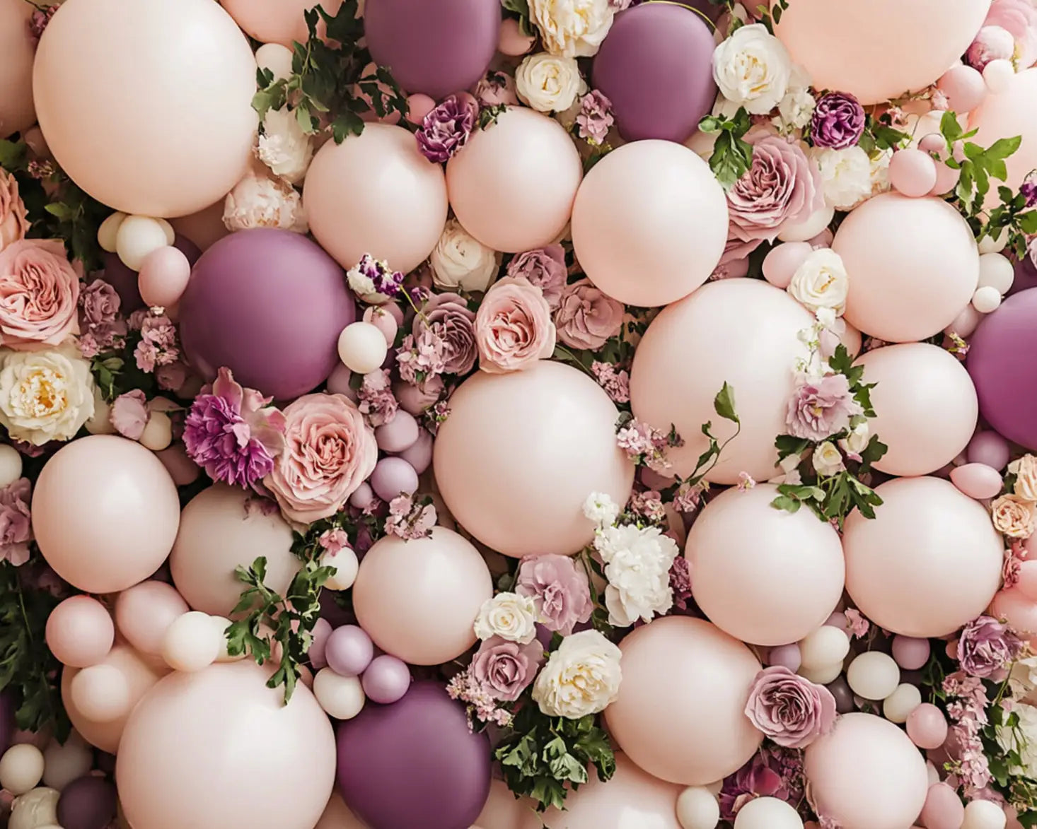 Balloons  Bouquets Mauve