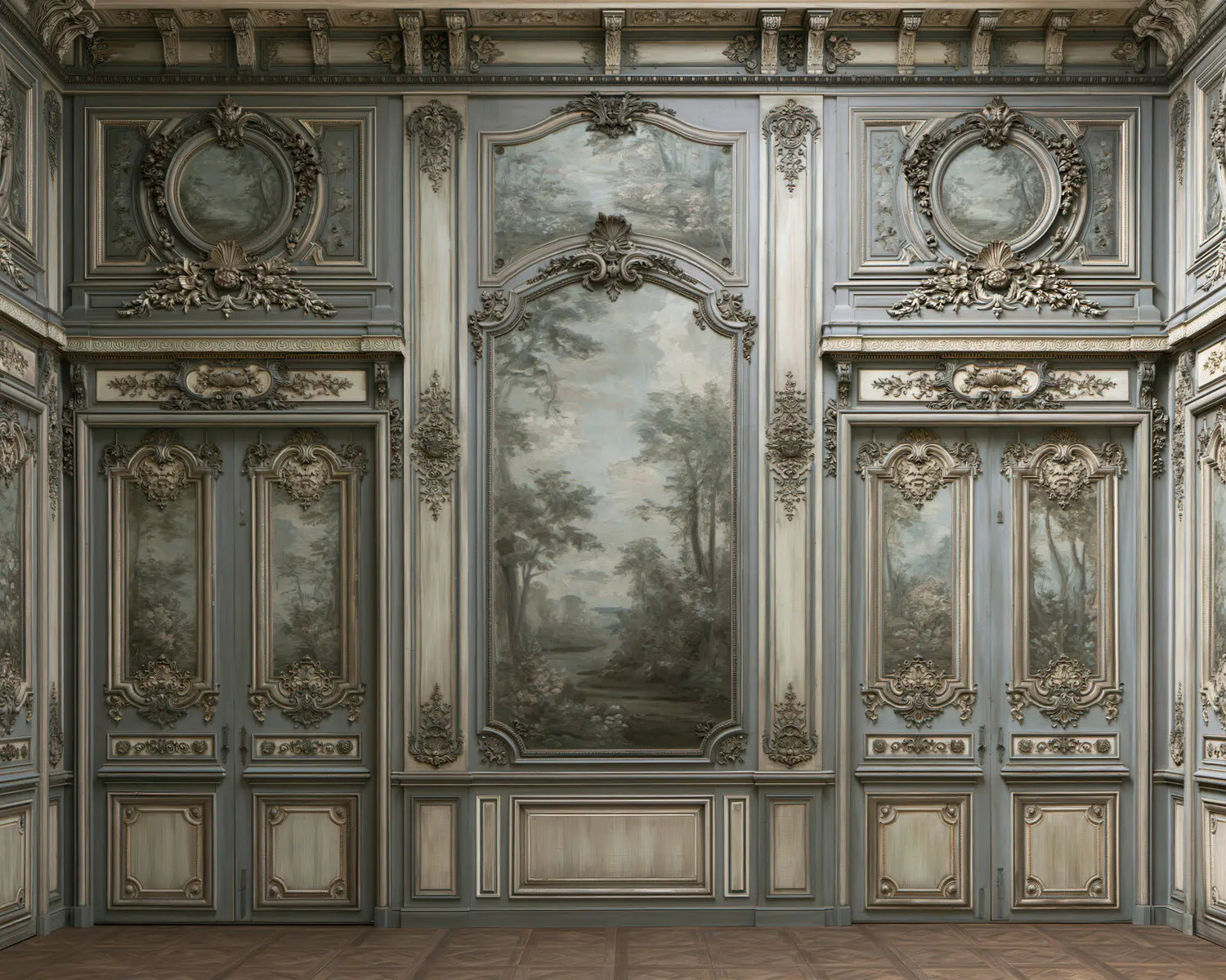 French Chateau 10x8