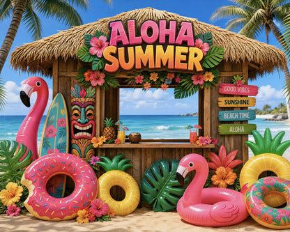 Aloha Summer Beach Hut