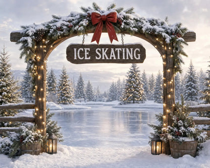 Christmas Pines Ice Skating Rink