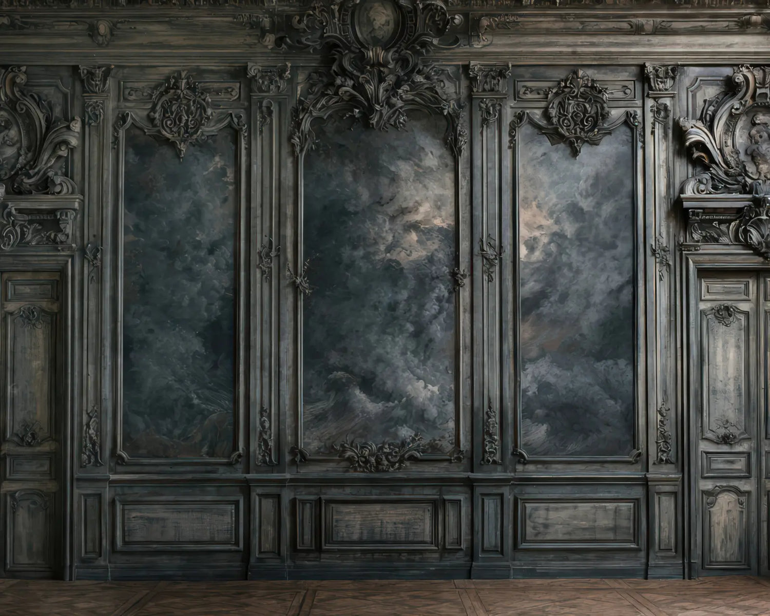 French Tromp Loeil Wall III