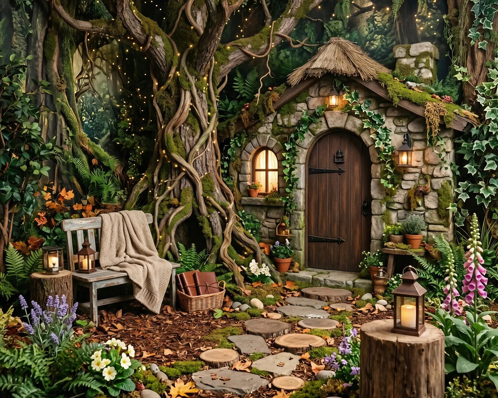 Laura Dark Fairy House 1