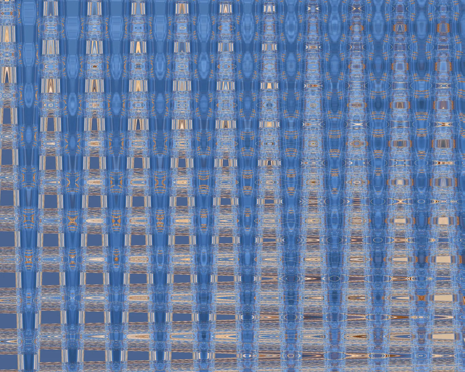 Woven Blue
