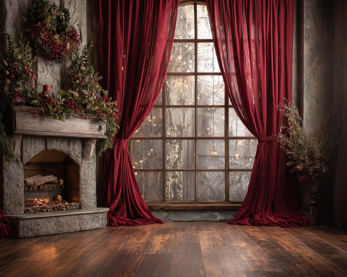 Simple Christmas Fireplace