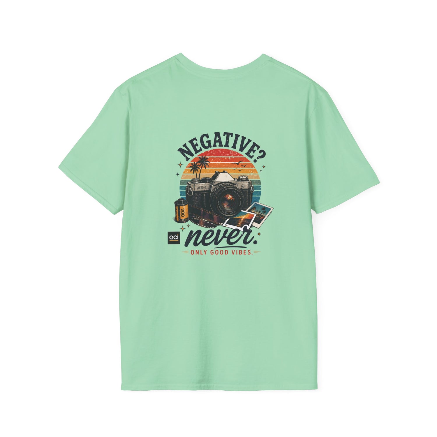 Retro ACI "Negative. Never." T-Shirt