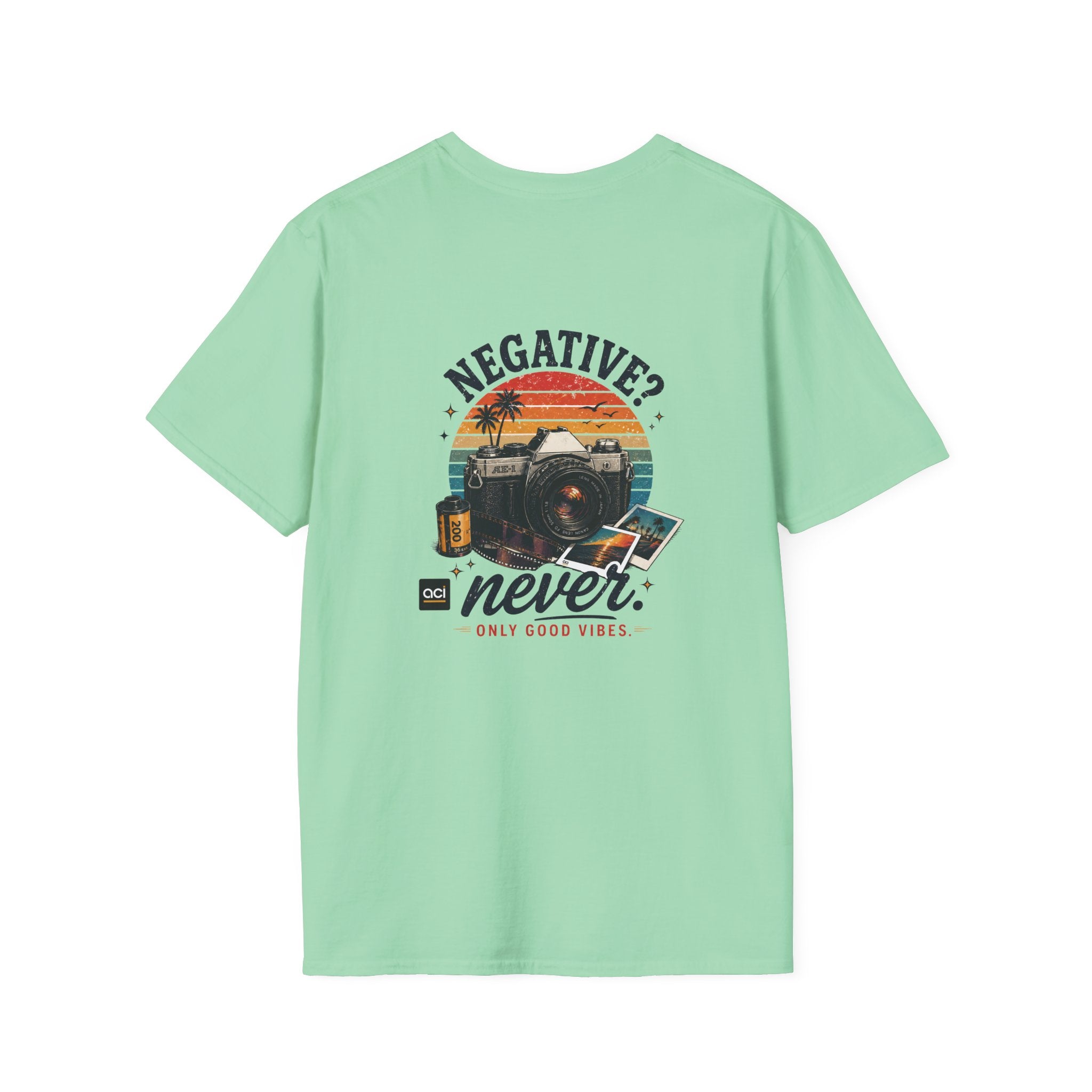 Retro ACI "Negative. Never." T-Shirt