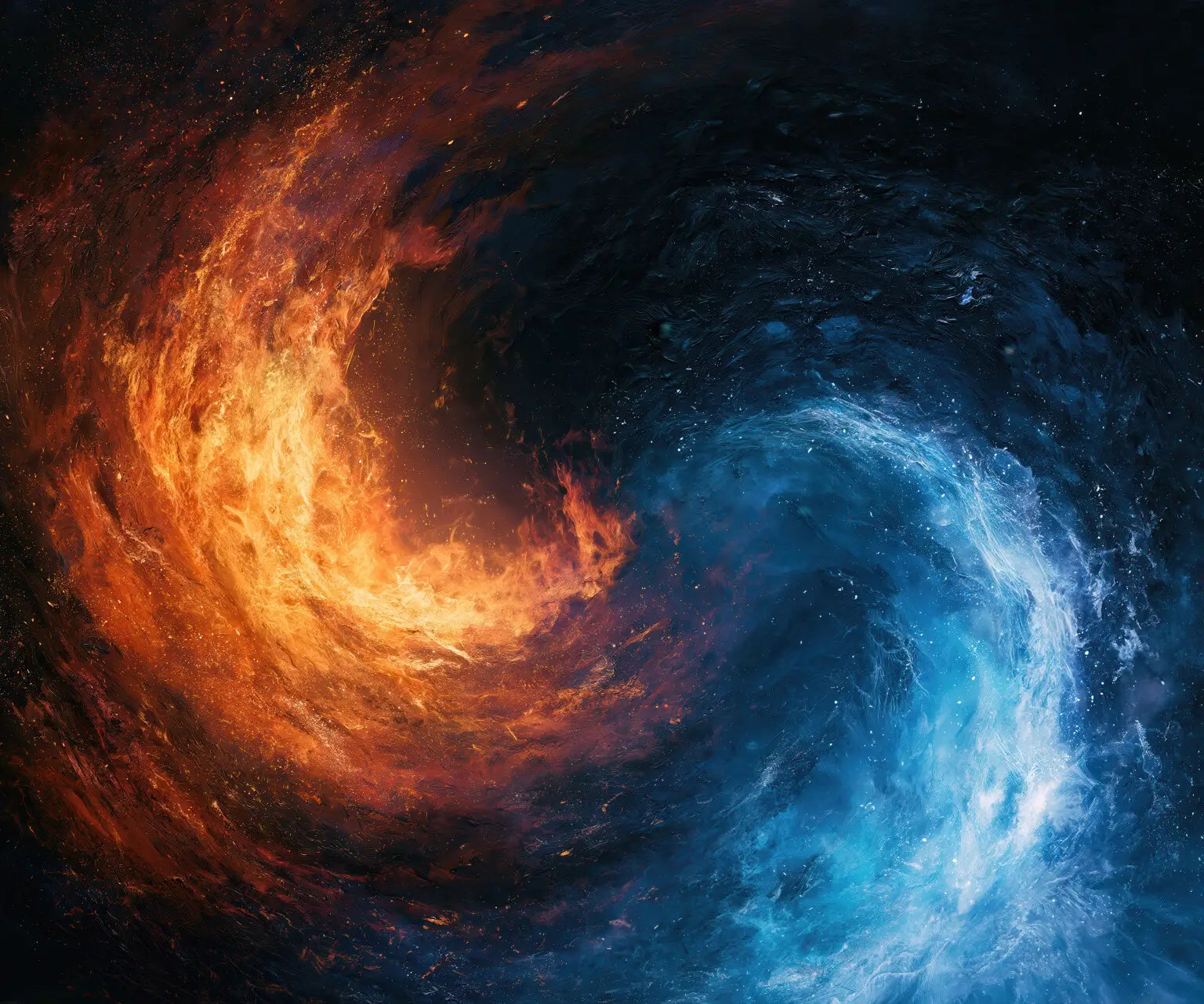 Fire And Ice 10x8