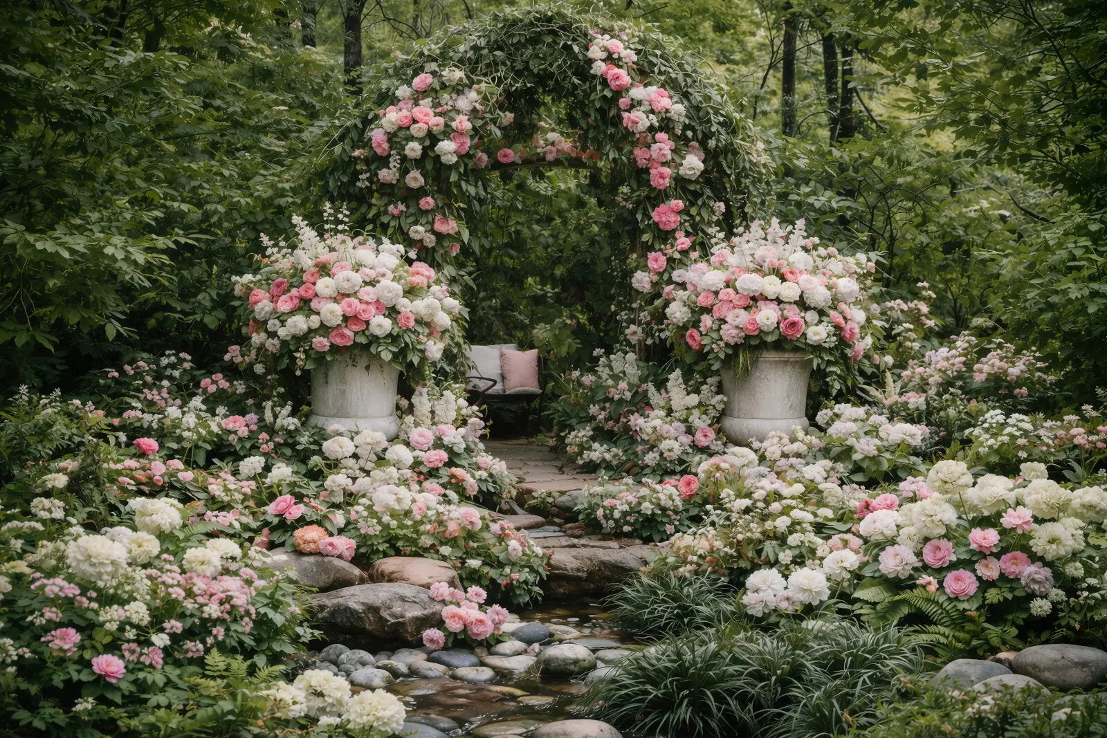 Romantic Garden Arch
