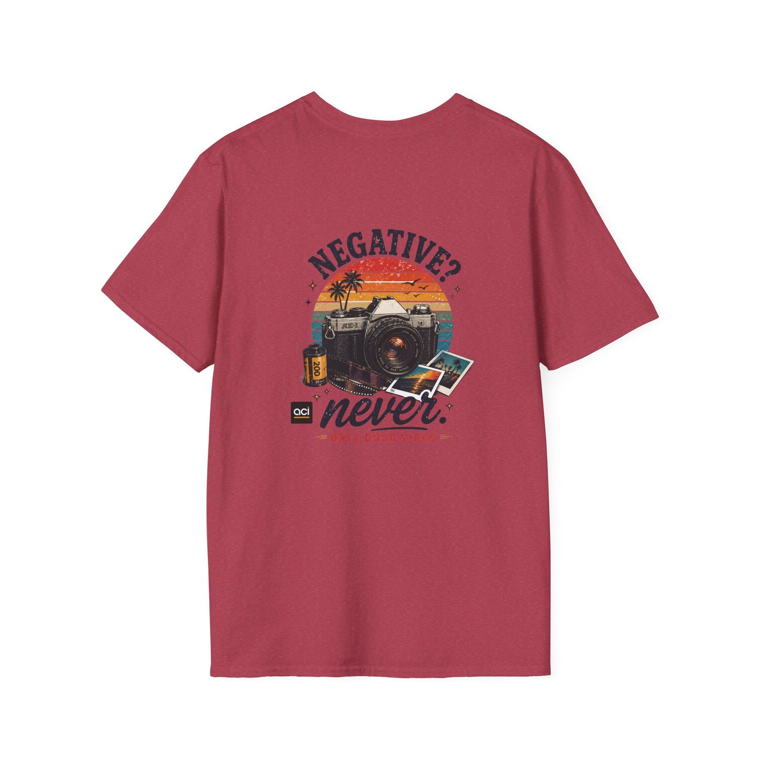 Retro ACI "Negative. Never." T-Shirt