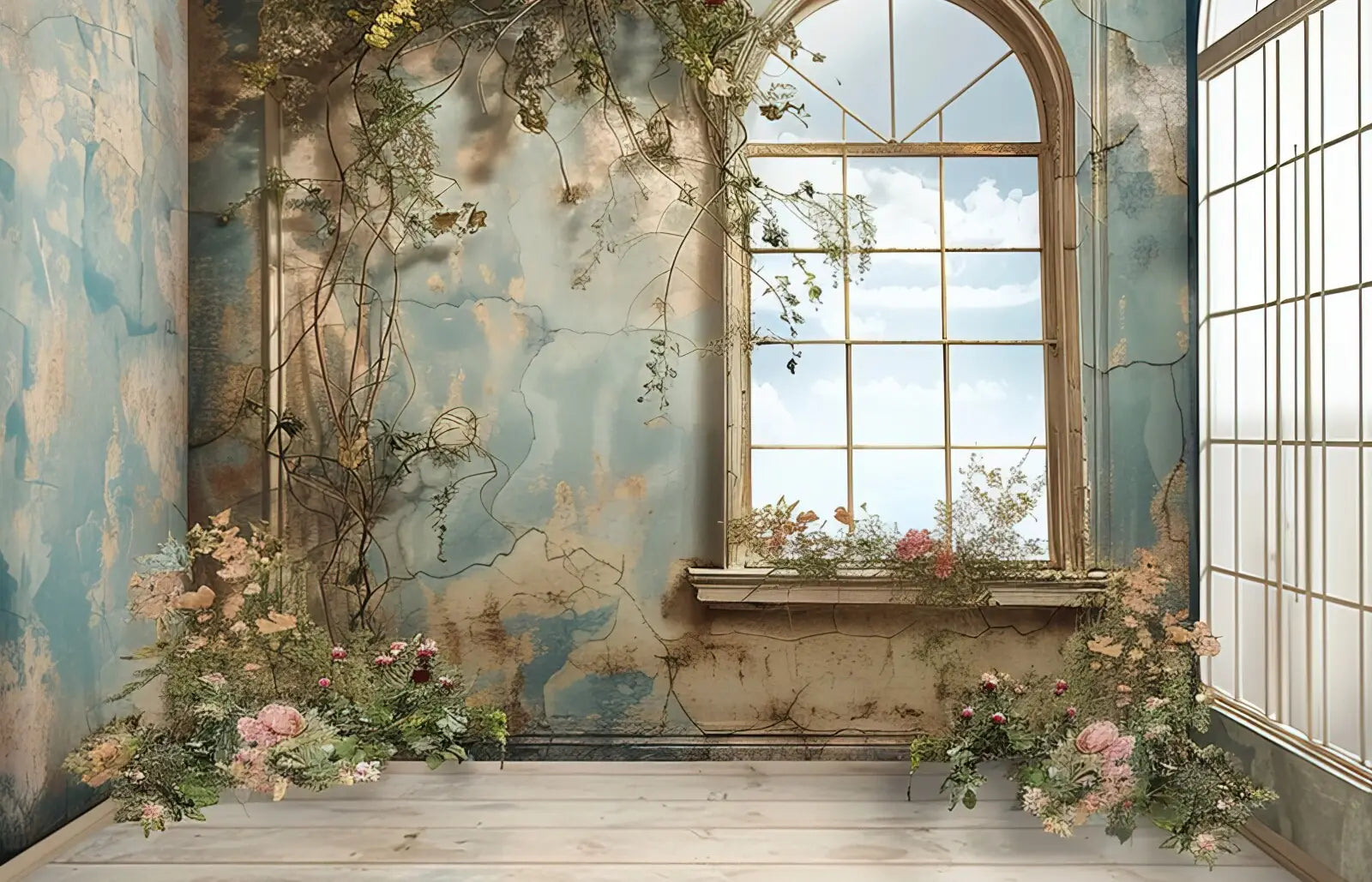 Blue Flower Room