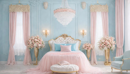 Elegant Pastel Bedroom