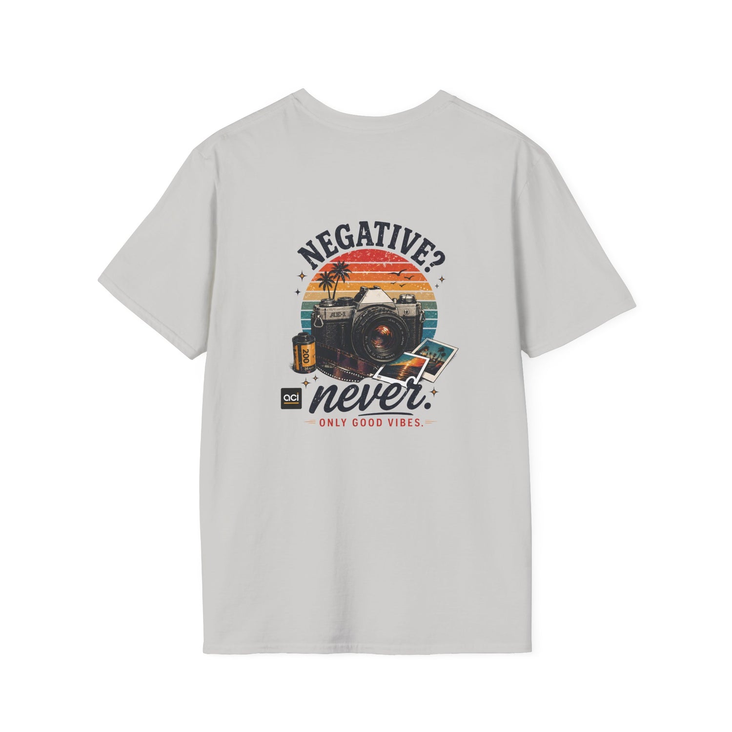 Retro ACI "Negative. Never." T-Shirt