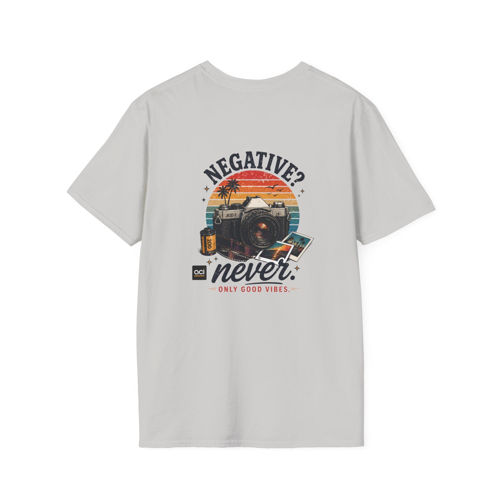 Retro ACI "Negative. Never." T-Shirt