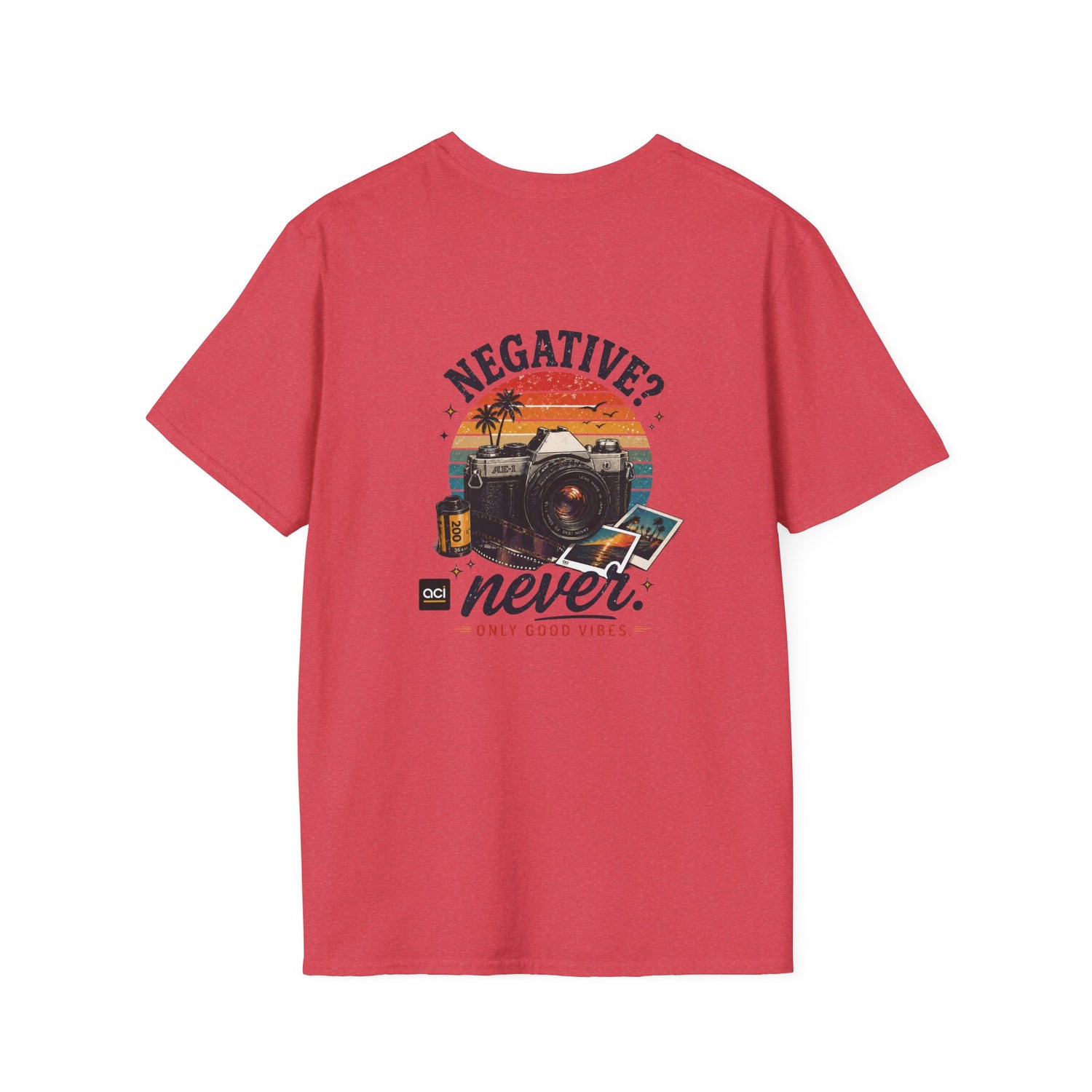 Retro ACI "Negative. Never." T-Shirt