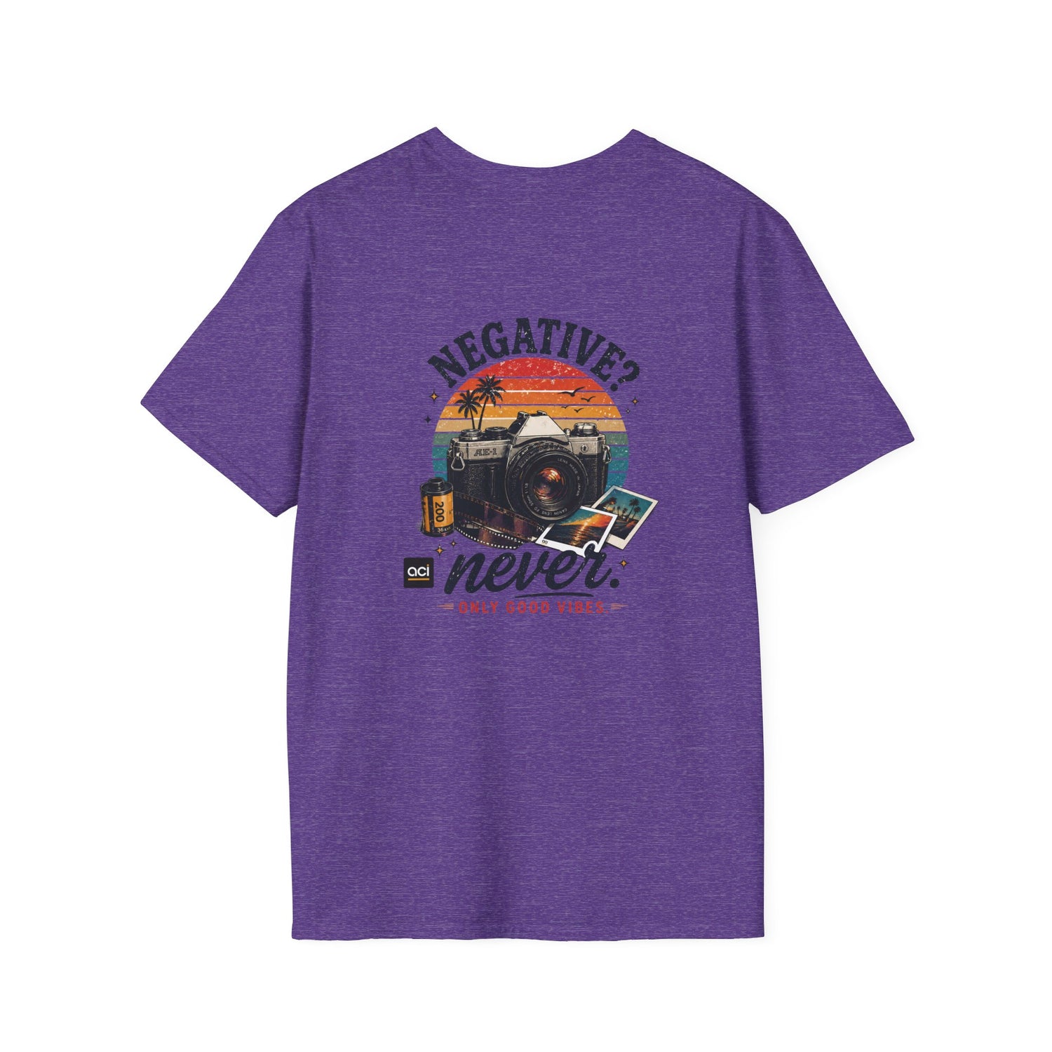 Retro ACI "Negative. Never." T-Shirt