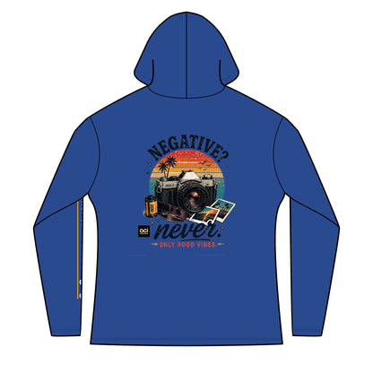 ACI "Negative. Never." Long Sleeve Lightweight Hoodie