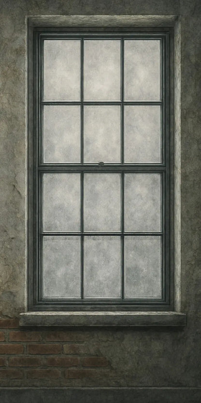 Gray Window Backdrop for Photography