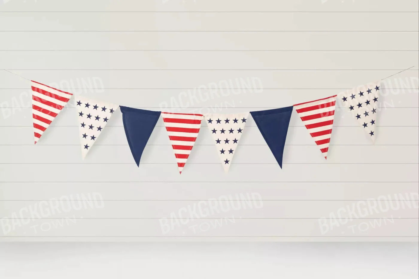 4Th Of July Banner 8X5 Ultracloth ( 96 X 60 Inch ) Backdrop