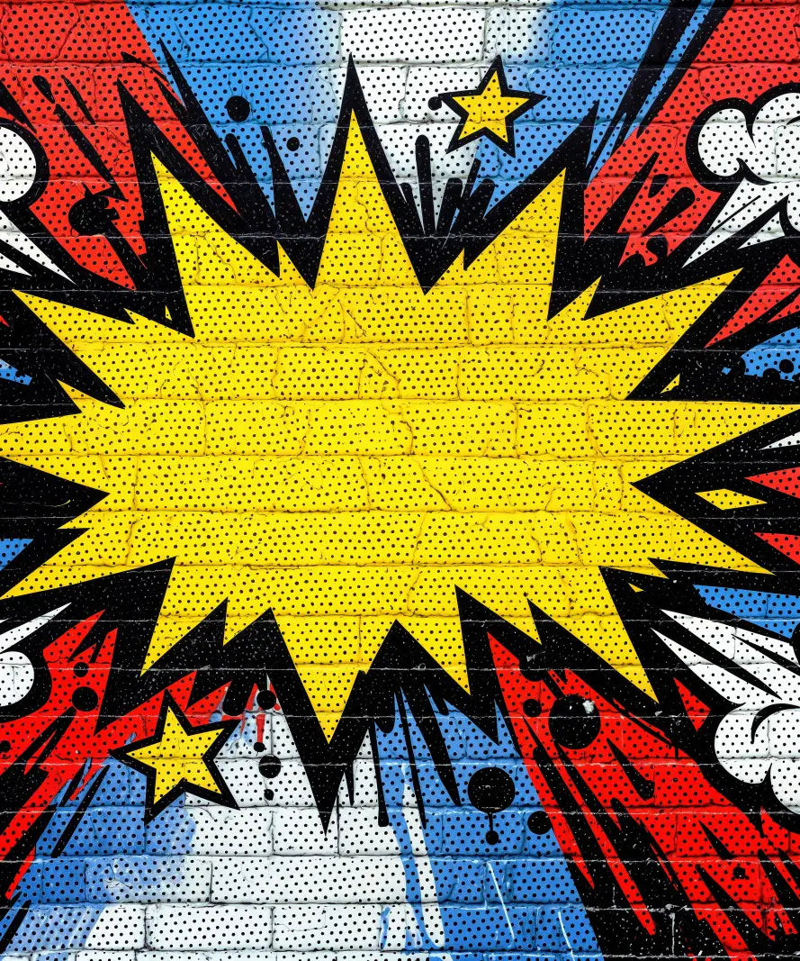 Multi-Colored Childrens Backdrop for Photography