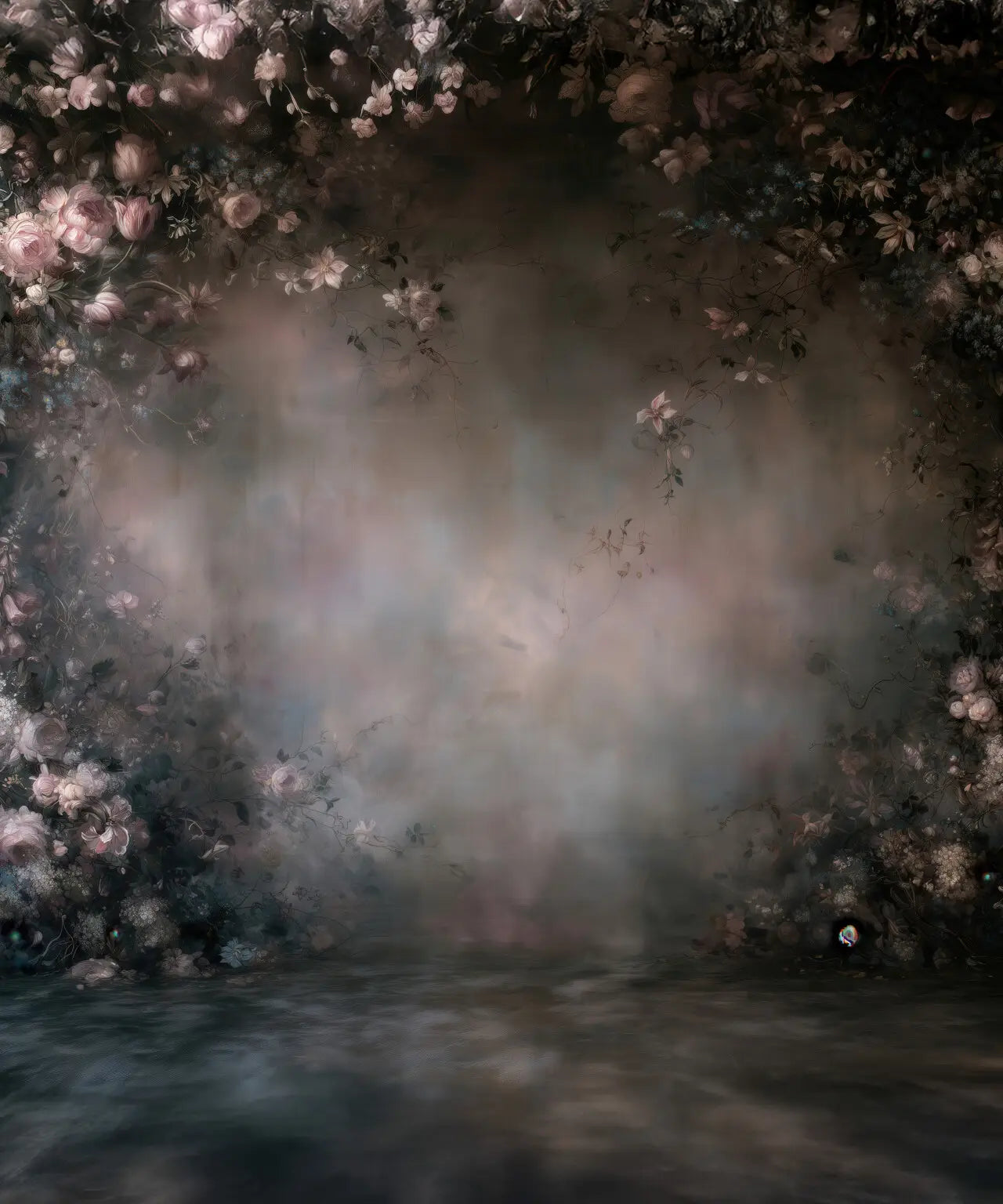 Black Pink Gray  Backdrop for Photography